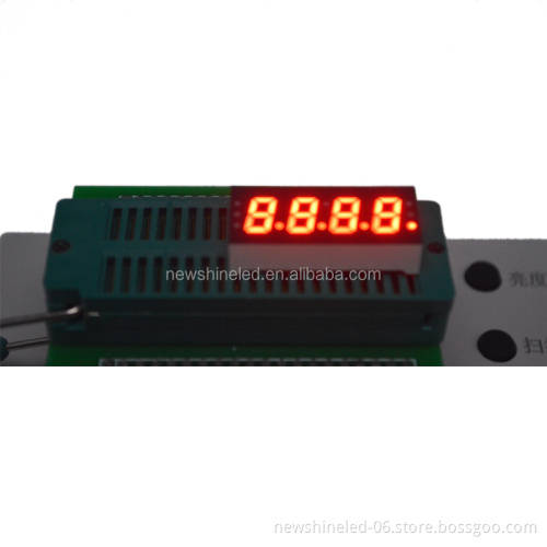 Factory Direct Low Price 0.56 Inch 4-Digit Seven Segment Display Module